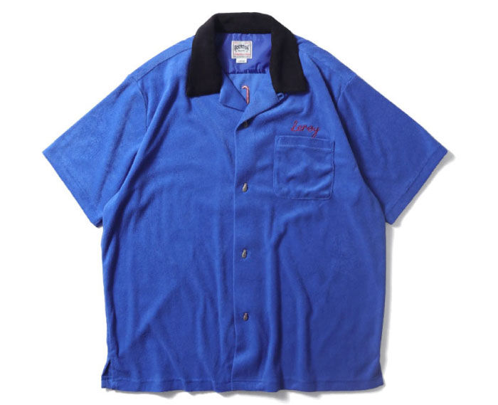 HOUSTON（ヒューストン） パイルボーリングシャツ 半袖シャツ