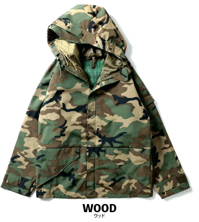 Houston ヒューストン ECWCS パーカー エコワックス パーカー ミリタリージャケット メンズ アウトドア ウェア 防寒 防風 撥水 フード付き マウンテンパーカー 多機能 マンパ 50311 HOUSTON（ヒューストン） ECWCS パーカー エコワックス パーカー