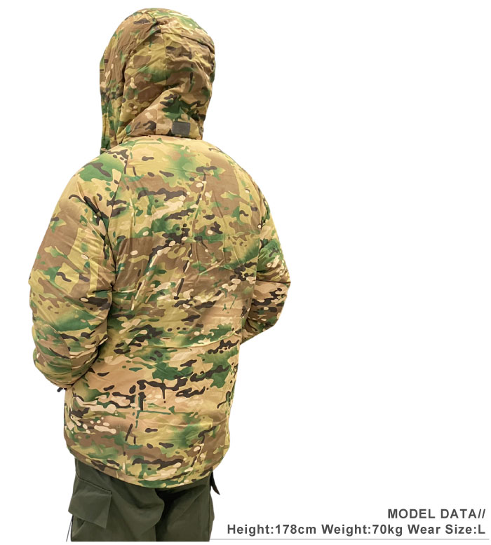 HOUSTON ヒューストン レベル7ジャケット メンズ 中綿ジャケット ミリタリージャケット 防寒 防風 撥水 LEVEL7 JACKET 50323 SALE | HOUSTON | 17