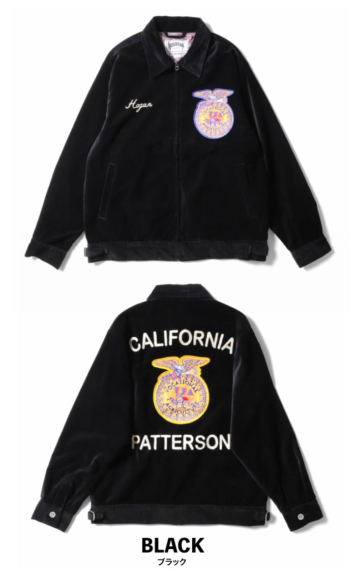 HOUSTON（ヒューストン） コットン別珍 FFAジャケット スーベニア