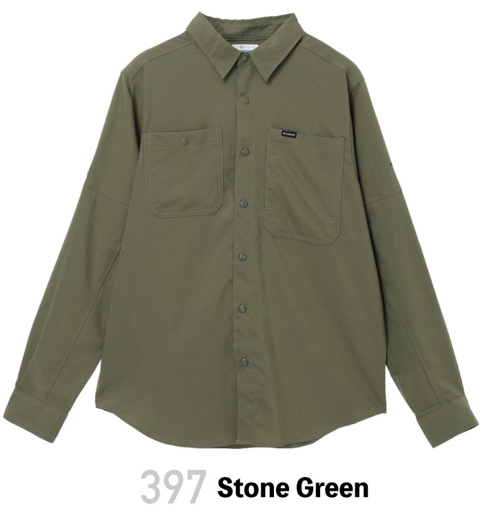STONE  長袖シャツ Columbia（コロンビア） 長袖シャツ シルバーリッジユーティリティII