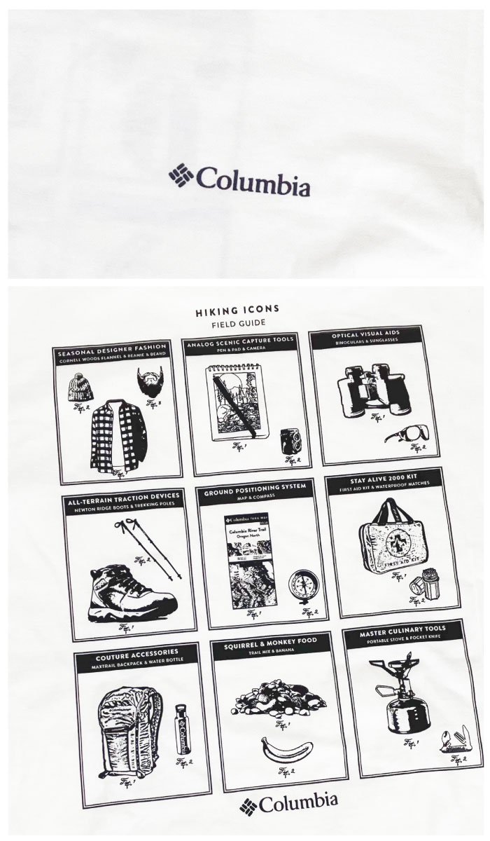 Columbia コロンビア ラピッドリッジバックグラフィックTシャツII メンズ 半袖Tシャツ オーガニックコットン AO2960 ゆうパケット1点まで送料無料｜bearsstore｜04
