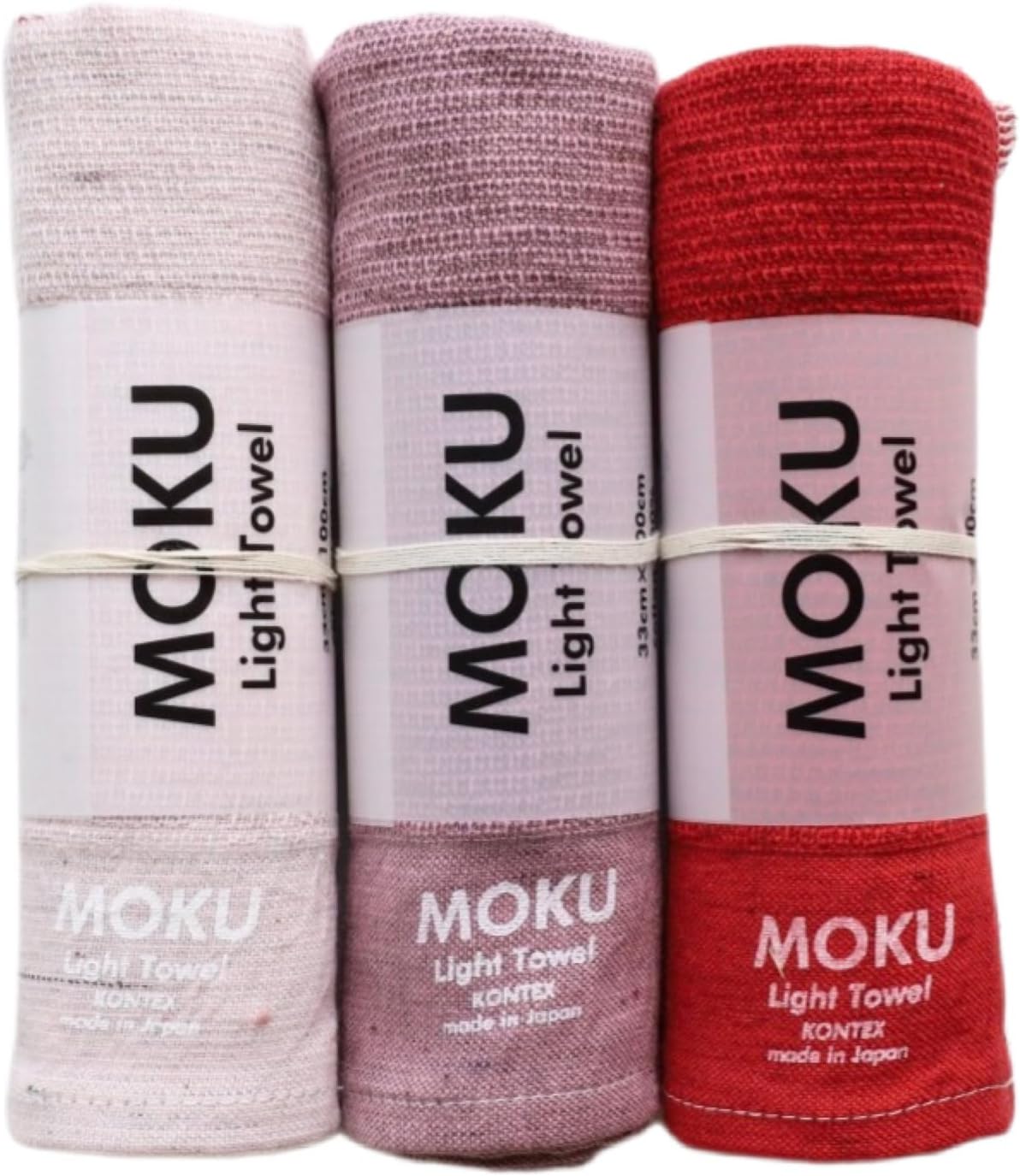 kontex（コンテックス） MOKU フェイスタオル Mサイズ 3枚セット