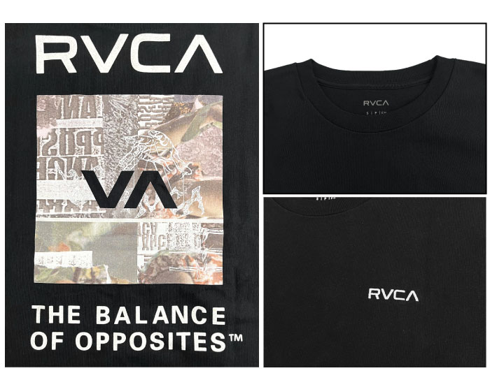 RVCA ルーカ THRASHED BOX RVCA TEE 半袖Tシャツ ストリート メンズ レディース オーバーサイズ ビックシルエット BE041224 ゆうパケット1点まで送料無料 SALE｜bearsstore｜05