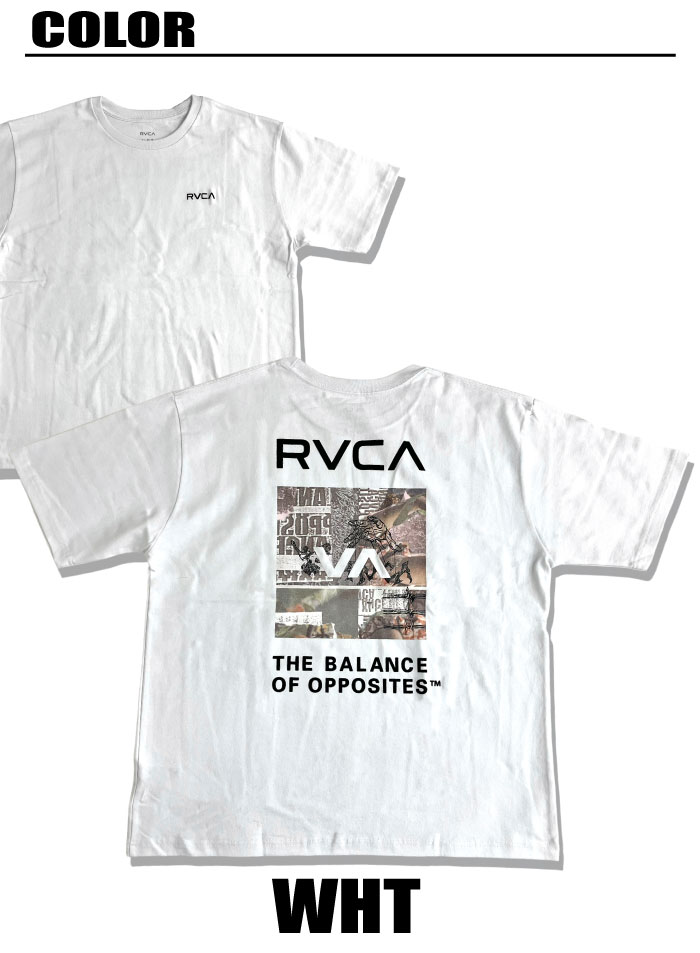 RVCA ルーカ THRASHED BOX RVCA TEE 半袖Tシャツ ストリート メンズ レディース オーバーサイズ ビックシルエット BE041224 ゆうパケット1点まで送料無料 SALE｜bearsstore｜06