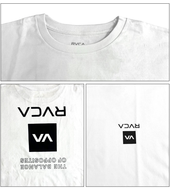 RVCA ルーカ UP STATE 半袖Tシャツ サーフ スケボー メンズ レディース ロゴ オーバーサイズ ビックシルエット BE041234 ゆうパケット1点まで送料無料｜bearsstore｜05