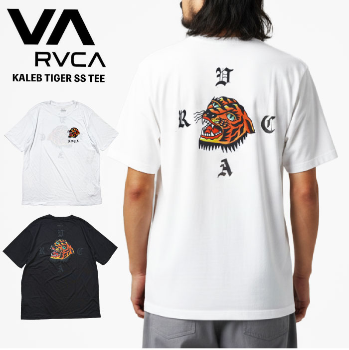 ���[�J RVCA ����T�V���c �� �^�C�K�[ �����Y ���f�B�[�X �X�g���[�g �T�[�t �X�P�[�^�[ BG04A290 ���[���֑Ή�