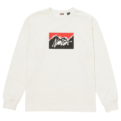 NANGA（ナンガ） リュウジ カミヤマ 長袖Tシャツ NANGA×RYUJI KAMIYAMA