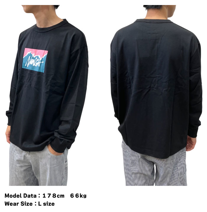 NANGA（ナンガ） リュウジ カミヤマ 長袖Tシャツ NANGA×RYUJI KAMIYAMA
