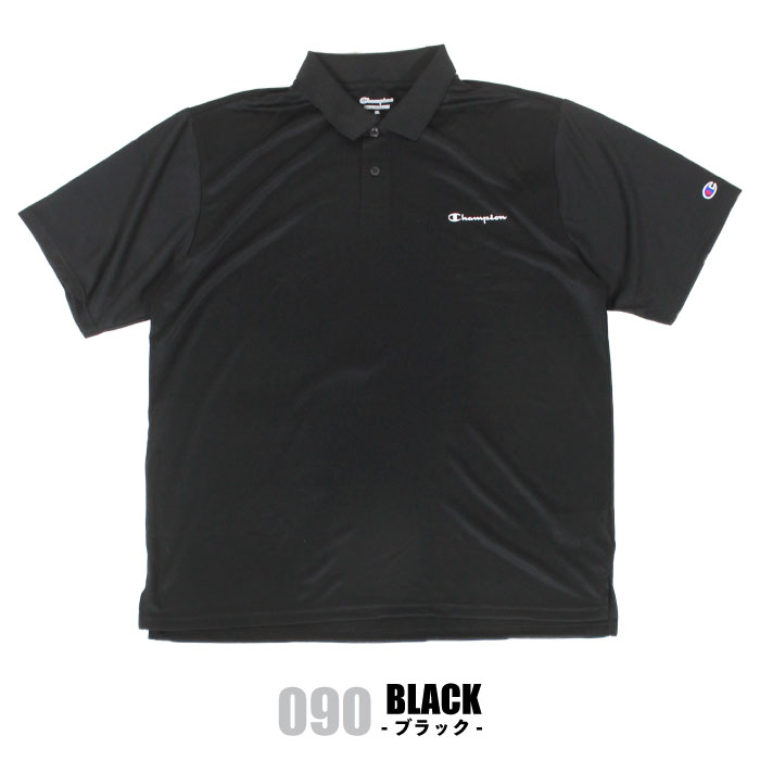 Champion チャンピオン ビッグサイズ 半袖ポロシャツ 大きいサイズ 3L 4L 5L UVカット 吸汗速乾 スポーツ 運動 C3-XS305L ゆうパケット1点まで送料無料 SALE | Champion | 10