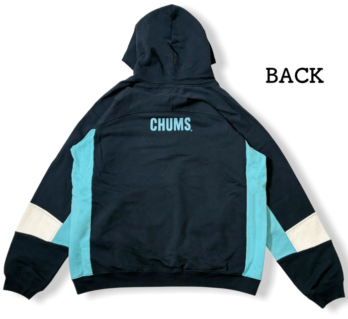 CHUMS（チャムス） カーンズパネルフーディー プルオーバーパーカー