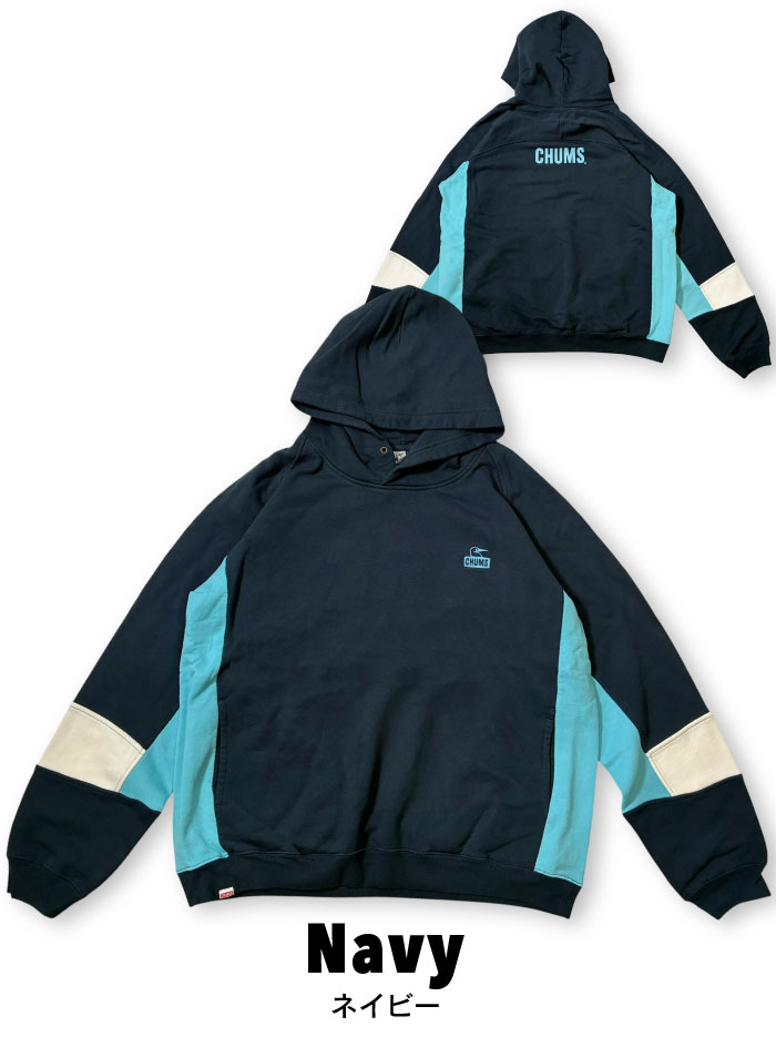 CHUMS（チャムス） カーンズパネルフーディー プルオーバーパーカー