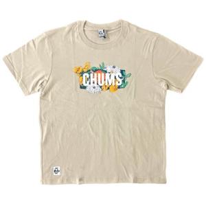 CHUMS チャムス バルブプランツフラワーズTシャツ 半袖Tシャツ メンズ レディース CH01-...