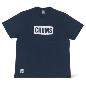 ＼GWクーポンフェア／CHUMS チャムス ロゴ半袖Tシャツ USAコットン メンズ レディース ア...