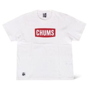 ＼GWクーポン配布中／CHUMS チャムス ロゴ半袖Tシャツ USAコットン メンズ レディース ア...