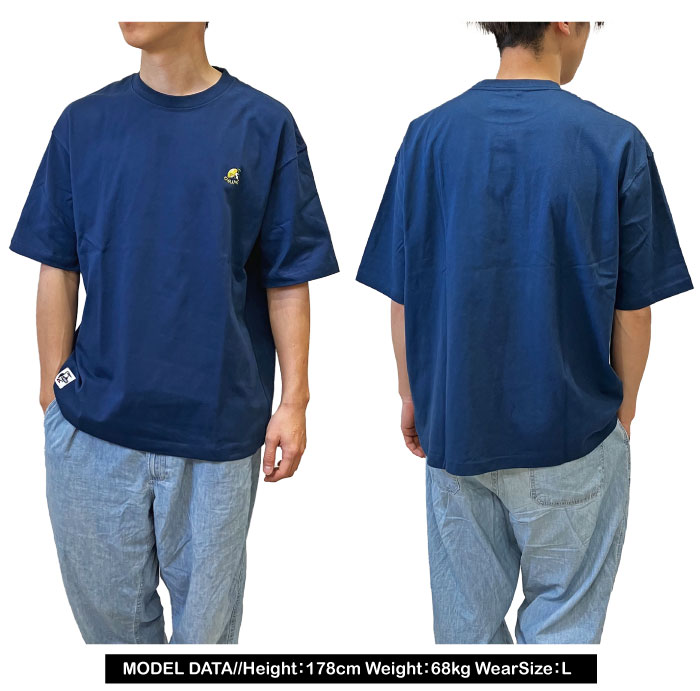 CHUMS チャムス エンブロイダリー 半袖Tシャツ オーバーサイズド