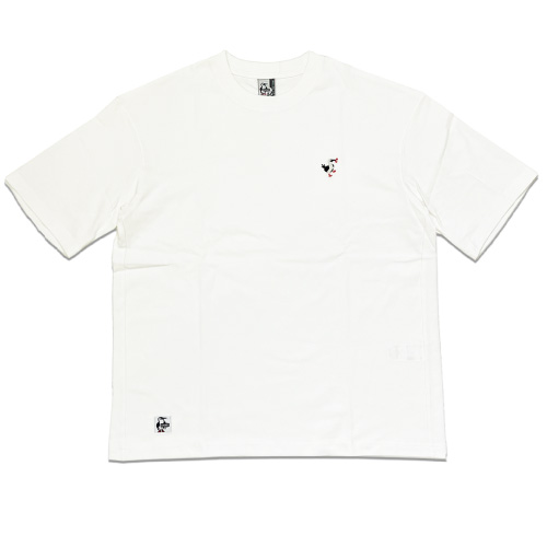 CHUMS チャムス Tシャツ チャムスエンブロイダリーTシャツ ユニセックス 半袖 コットン オーバーサイズ シンプル CH01-2523 CHUMS チャムス Tシャツ チャムスエンブロイダリーTシャツ ユニ