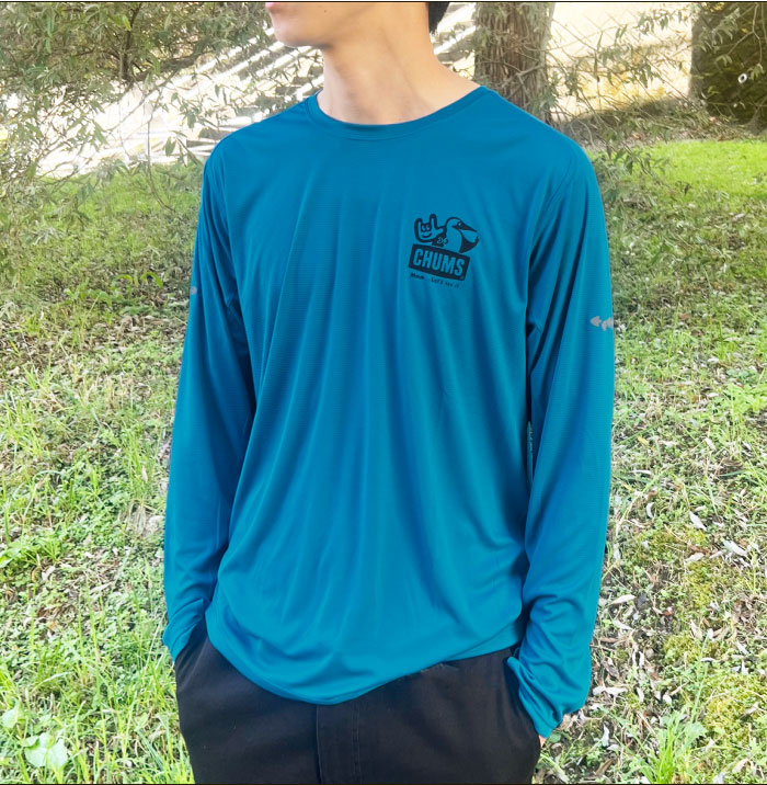 CHUMS（チャムス） チャムス×ミツカ ランニングロングスリーブTシャツ