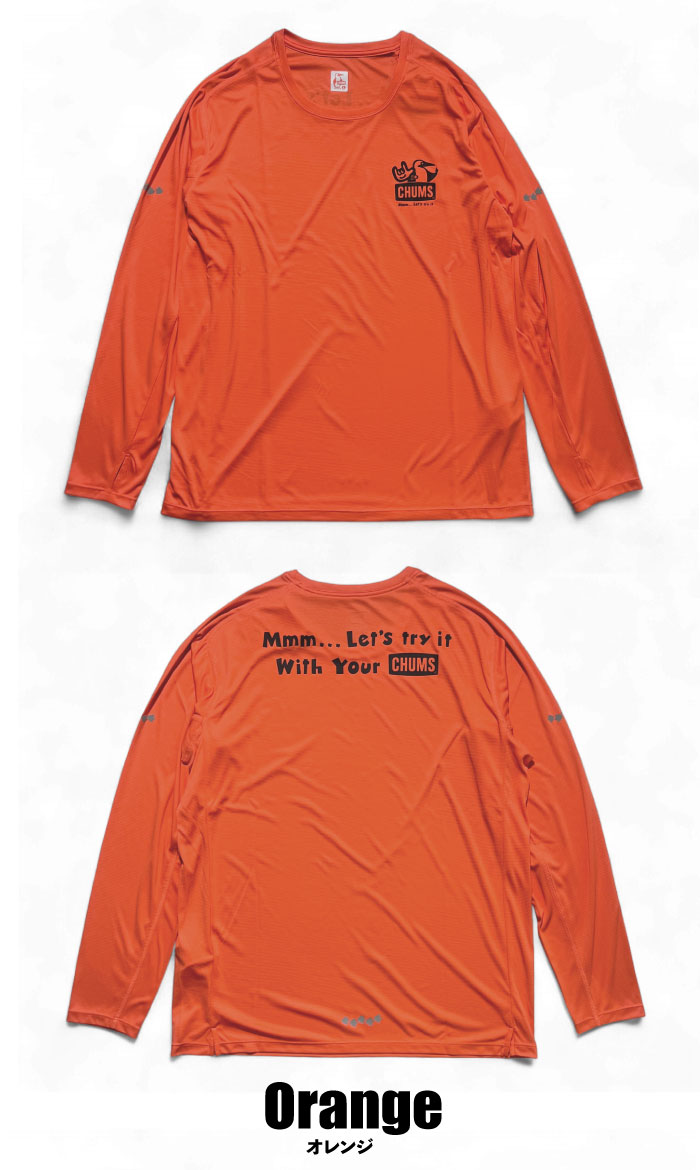 CHUMS（チャムス） チャムス×ミツカ ランニングロングスリーブTシャツ