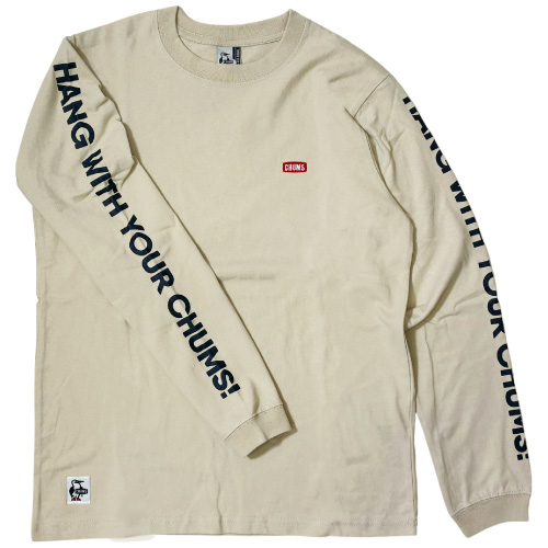 CHUMS（チャムス） HWYC ブラッシュド長袖Tシャツ ロンT アウトドア