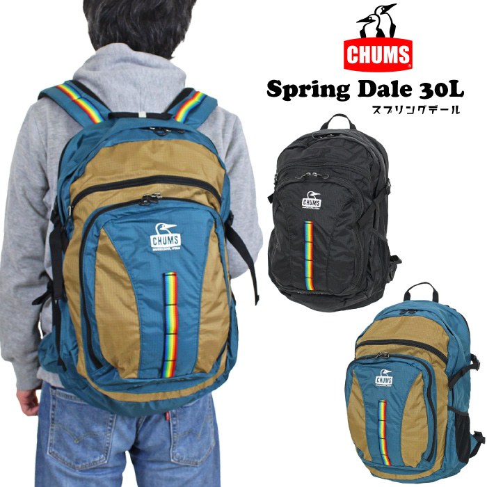 ＼5のつくストアラリー／CHUMS チャムス スプリングデール 30L リュックサック バックパック デイパック キャンプ 登山 トレッキング CH60 3549 :CH60 3549:BEARS STORE