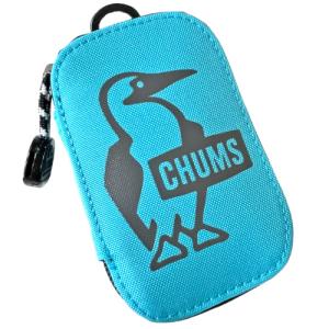 CHUMS チャムス リサイクルオーバルキージップケース スマートキー 車 鍵 カード入れ 3連キー...