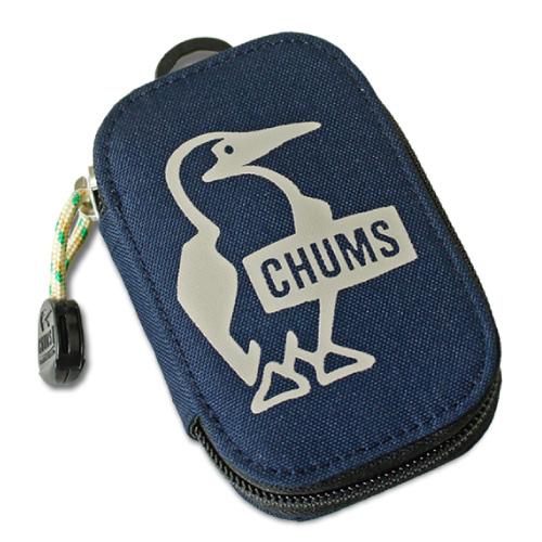 CHUMS チャムス リサイクルオーバルキージップケース スマートキー 車 鍵 カード入れ 3連キー...