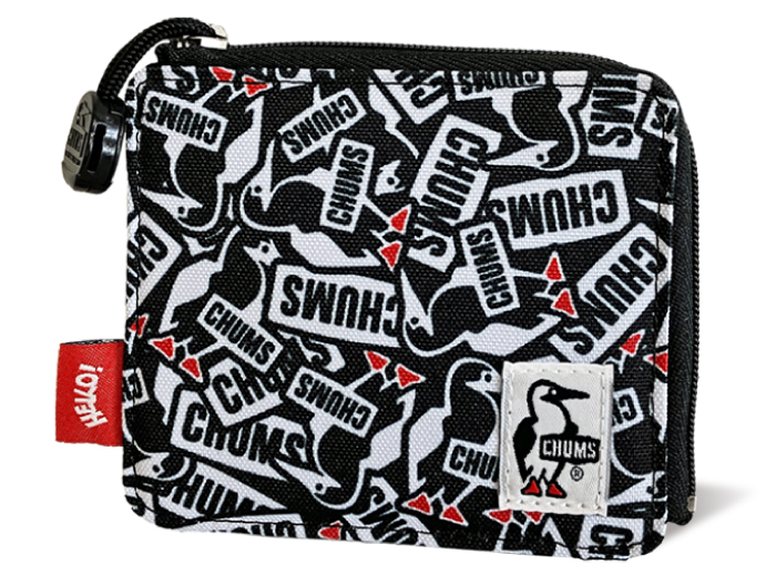 チャムスおまとめ6枚 Recycle L-Shaped Zip Wallet/リサイクルエルシェイプトジップ