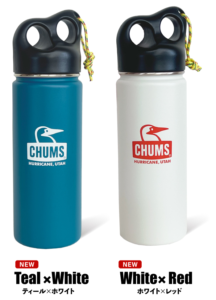 チャムス CHUMS キャンパーステンレスボトル 500ml 保温 保冷 真空二重構造 水筒 タンブラー マグボトル アウトドア キャンプ CH62-1920｜bearsstore｜15