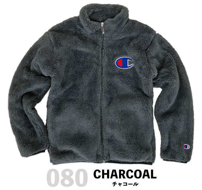 Champion チャンピオン キッズ ジップシャツ シェルパフリース フリースジャケット ボア 130-160cm 男の子 女の子 ジュニア 子供服  防寒 アウター CK-YS009 SALE