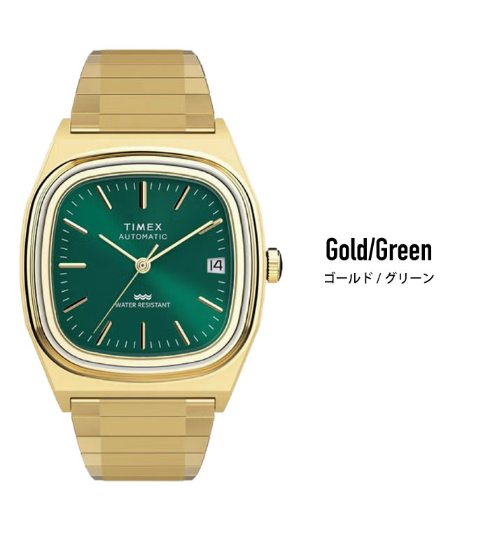 TIMEX（タイメックス） E-Line Automatic 自動巻き アナログ 腕時計 