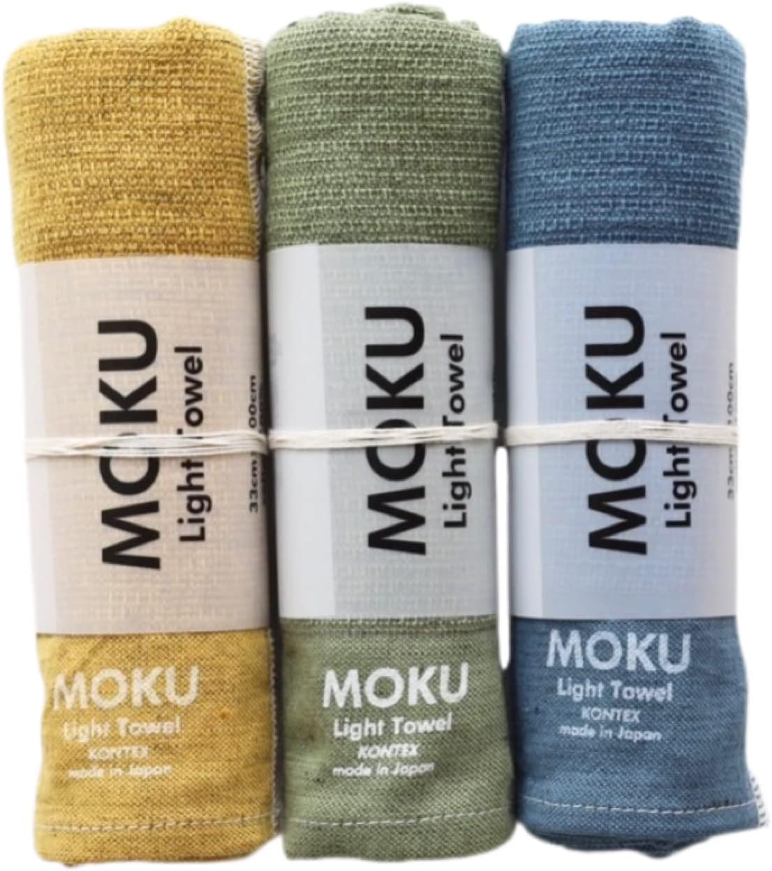 kontex（コンテックス） MOKU フェイスタオル Mサイズ 3枚セット
