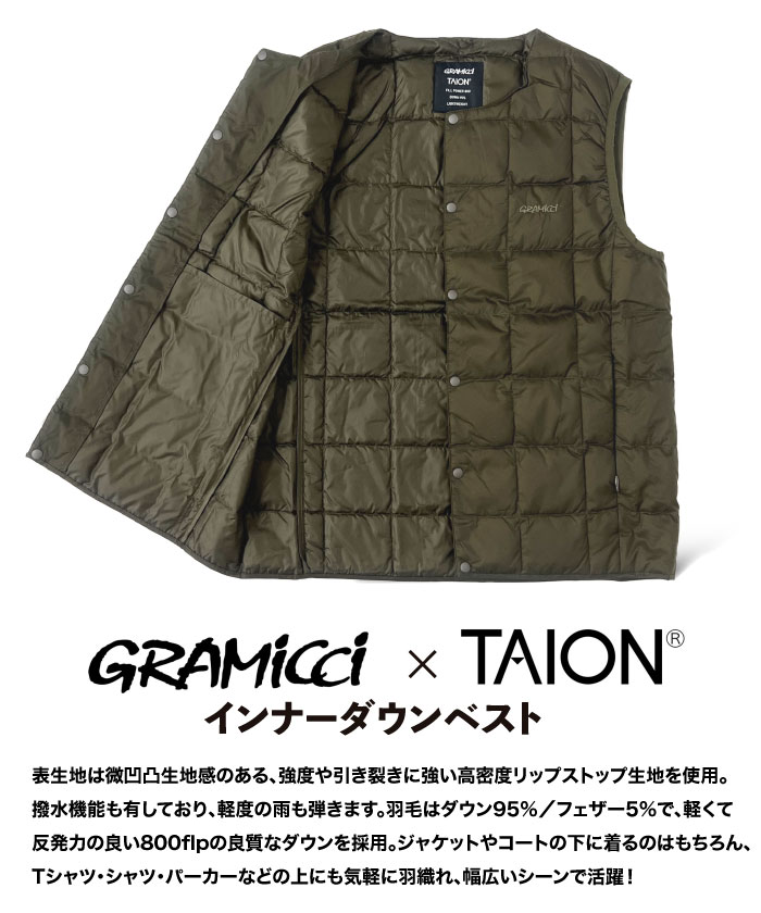 GRAMICCI × TAION グラミチ×タイオン G3FU-J100-TG アウトドア