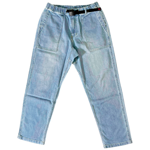 グラミチ ストレッチデニムルーズテーパードリッジパンツ タグ付き GRAMICCI（グラミチ） ストレッチデニム ルーズテーパード リッジ