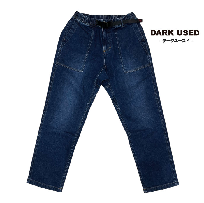 GRAMICCI グラミチ デニム　ジョガーパンツ　ストレッチ G5SU-P082]GRAMICCI(グラミチ) STRETCH DENIM LOOSE TAPERED
