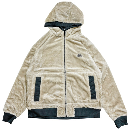 gym master（ジムマスター） リバーシブルボアxリップストップフード