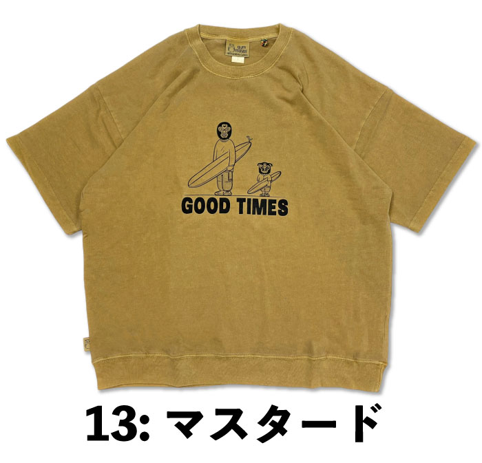 gym master（ジムマスター） 半袖Tシャツ 6.2oz ピグメントGOOD TIMES
