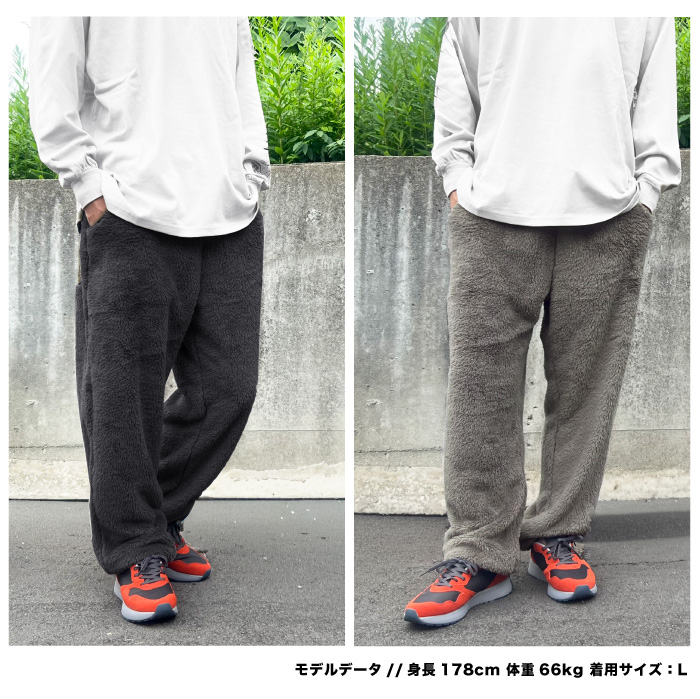 GRIP SWANY（グリップスワニー） コーラルフリースパンツ イージー