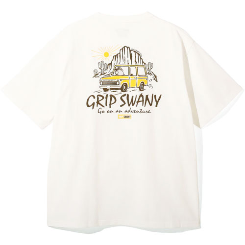 GRIP SWANY（グリップスワニー） 半袖Tシャツ トラベリングベア
