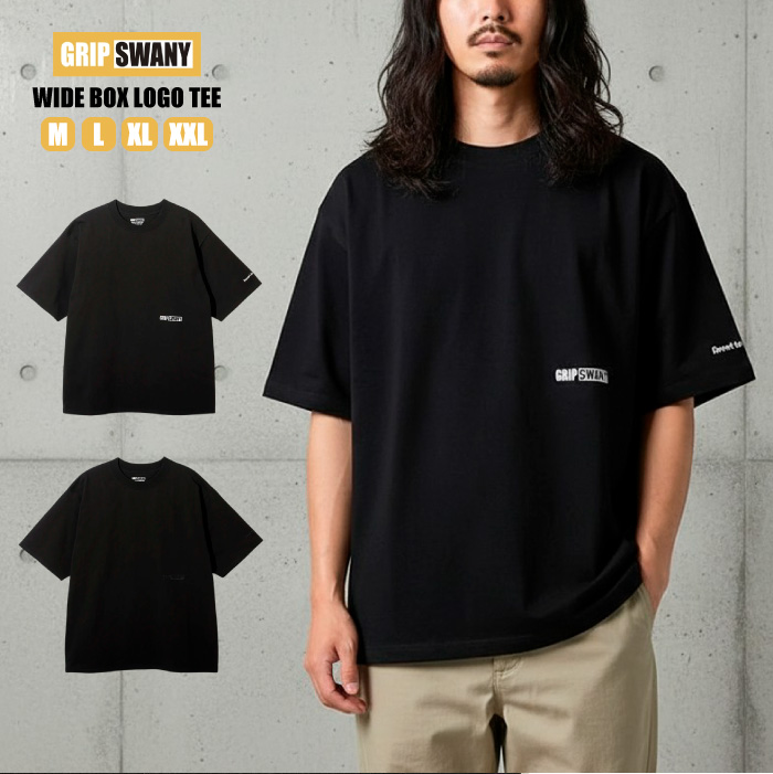 GRIP SWANY（グリップスワニー） ビッグシルエット 半袖Tシャツ ワイド