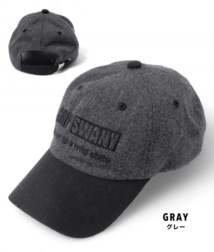 GRIP SWANY（グリップスワニー） ウールフランネルキャップ ベース