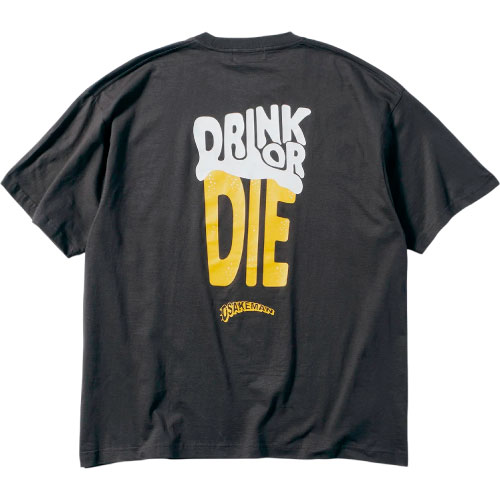HILLS FIELD ヒルズフィールド ドリンクオアダイ 半袖 Tシャツ 綿100