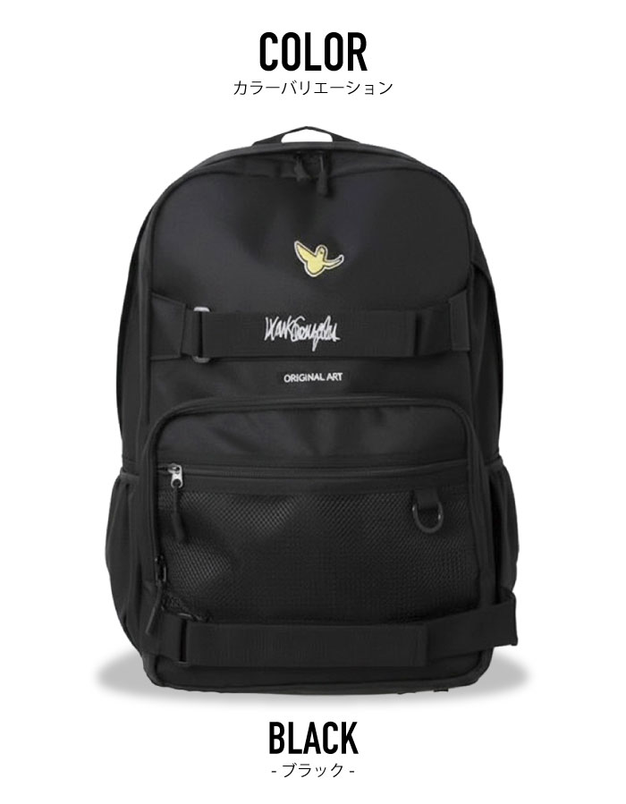 Michael Gonzales 限定発注品 283/750　大きいリトグラフ Mark Gonzales（マークゴンザレス） スケート バックパック リュック