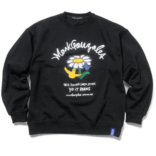 Mark Gonzales（マークゴンザレス） 裏起毛 スウェット クルーネック