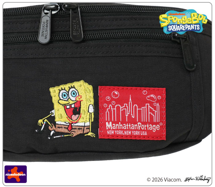 マンハッタンポーテージ アレイキャットウエストバッグ スポンジ・ボブ ウエストポーチ スポンジボブ ボディーバッグ Manhattan Portage MP1101SB 正規品 | Manhattan Portage | 05