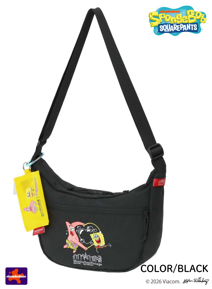 マンハッタンポーテージ スポンジ・ボブ デュエット アクションバッグ ショルダーバッグ スポンジボブ Manhattan Portage MP2409SB 正規品 | Manhattan Portage | 06