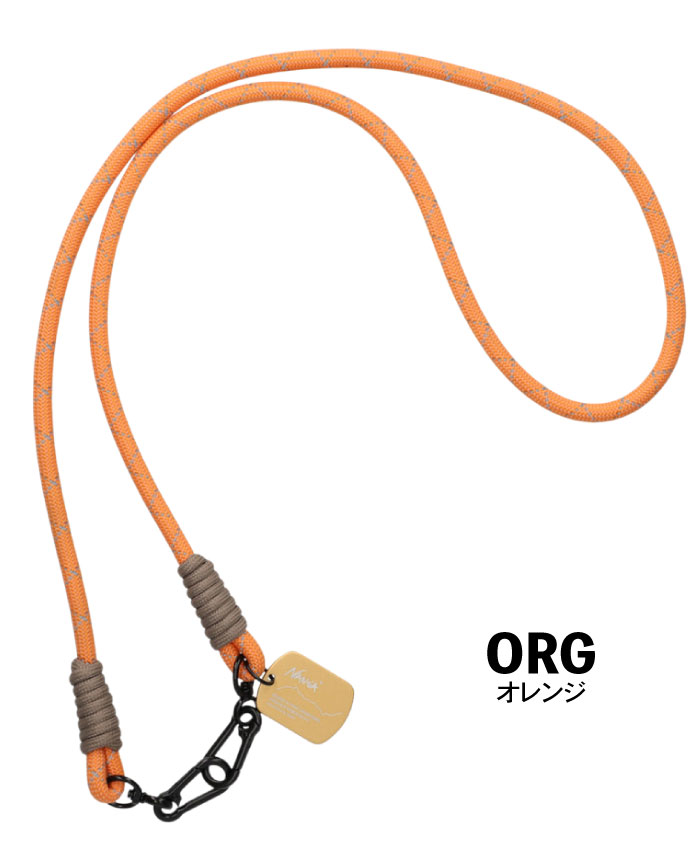NANGA（ナンガ） キャニオンロープ ロングストラップ スマホショルダー