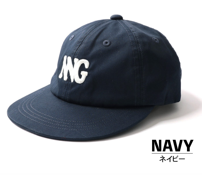 NANGA（ナンガ） コットンツイル NNG ロゴ キャップ 帽子 ベースボール