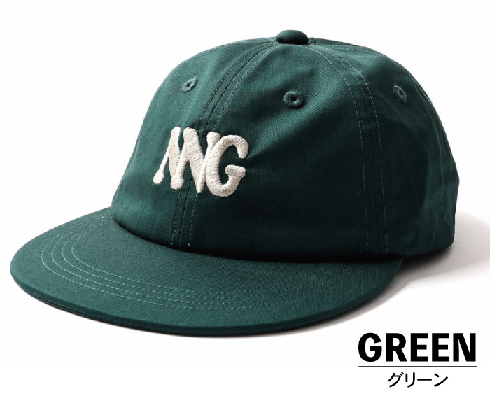 NANGA（ナンガ） コットンツイル NNG ロゴ キャップ 帽子 ベースボール