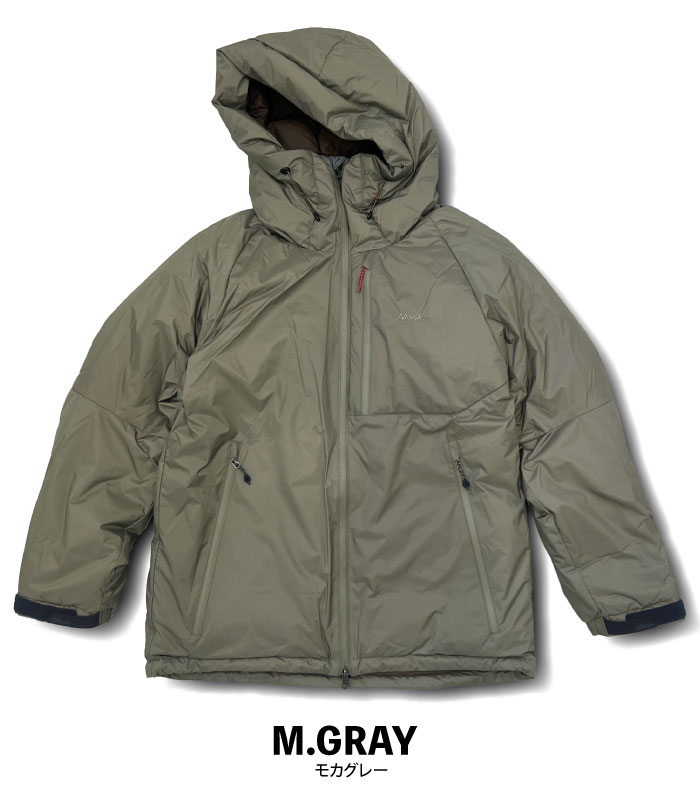 希少✨NANGA ナンガ オーロラ ダウンジャケット 焚火 グレー L 難燃 NANGA ナンガ オーロラテックス ダウンジャケット メンズ アウター